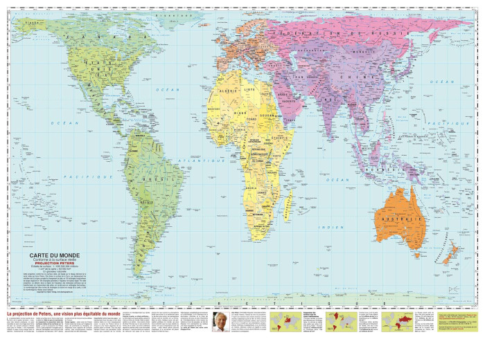 Carte de Peters
